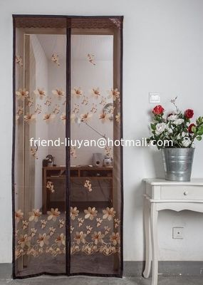 Fine Mesh Gauze Door Mosquito Net Door Magnetic Screen Door